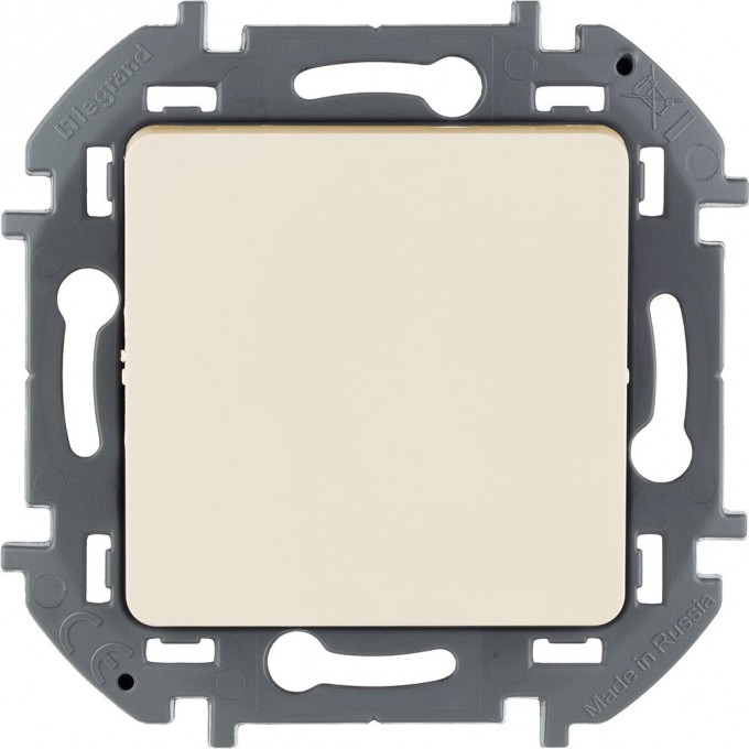 Переключатель одноклавишный LEGRAND INSPIRIA 10 AX 250 В слоновая кость 673651