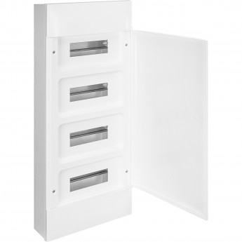 Пластиковый щиток LEGRAND PRACTIBOX S навесной (ЩРн-П) 4X12 белая дверь Пластиковый щиток LEGRAND PRACTIBOX S навесной (ЩРн-П) 4X12 белая дверь