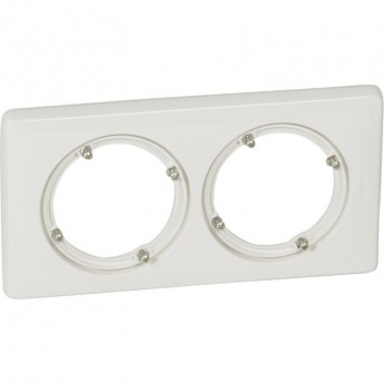 Рамка 2 поста LEGRAND Celiane IP44, белый Рамка 2 поста LEGRAND Celiane IP44, белый