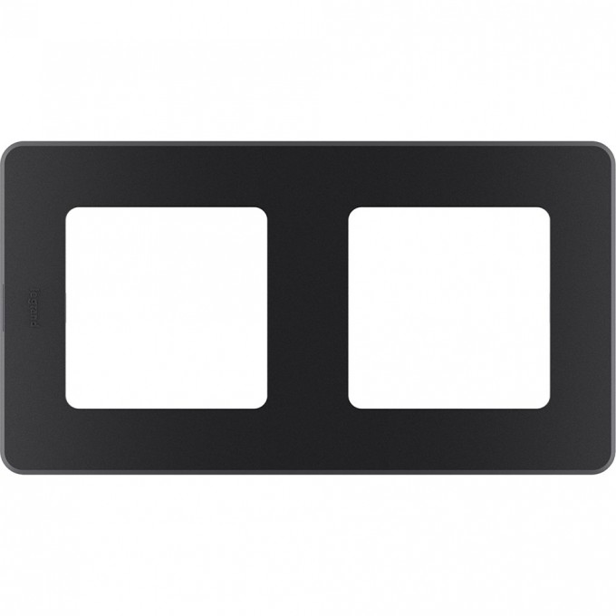 Рамка 2 поста LEGRAND INSPIRIA антрацит 673943