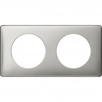 Рамка LEGRAND Celiane 2 поста Сильвер пунктум Рамка LEGRAND Celiane 2 поста Сильвер пунктум