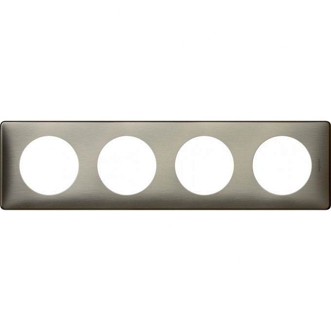 Рамка LEGRAND Celiane 4 поста Вольфрам 068974