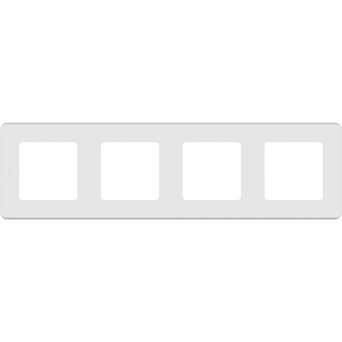 Рамка LEGRAND INSPIRIA 4 поста белый 673960