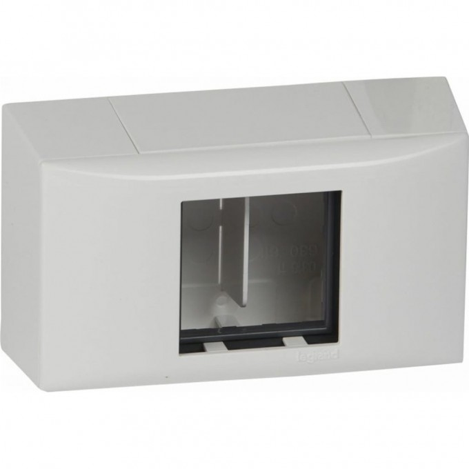 Рамка LEGRAND Mosaic 2 модуля для DLPlus с профилем 20 мм, белая 31611