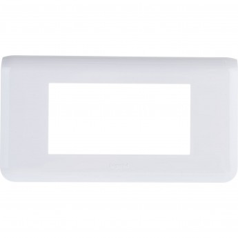 Рамка LEGRAND MOSAIC 4 модуля белая Рамка LEGRAND MOSAIC 4 модуля белая