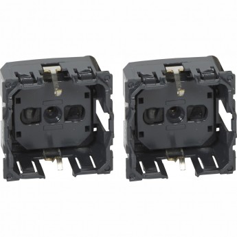 Розетка LEGRAND CELIANE с заземлением 16А, со шторками, винтовые зажимы