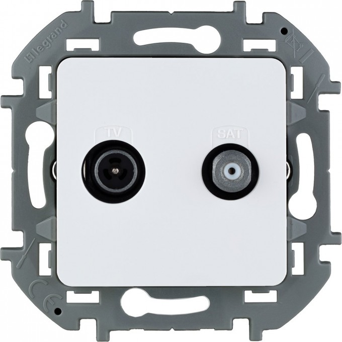 Розетка TV/SAT LEGRAND INSPIRIA звезда белый 673880