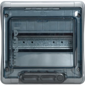 Щиток LEGRAND Plexo³ IP 65 IK 09 1 ряд 40 А 8 модулей серый Щиток LEGRAND Plexo³ IP 65 IK 09 1 ряд 40 А 8 модулей серый