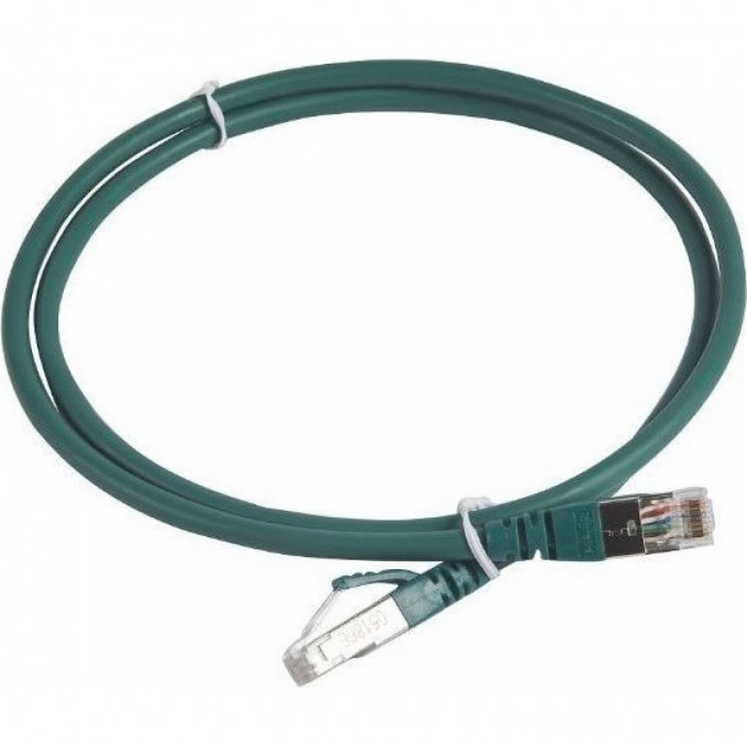 Шнур коммутационный LEGRAND RJ 45, категория 6a, U/UTP, LSZH, неэкранированный, 5 м, зеленый 51877