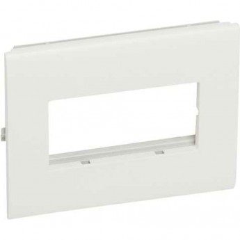 Суппорт LEGRAND Mosaic - 4 модуля - для кабель-каналов Metra 160x50, белый Суппорт LEGRAND Mosaic - 4 модуля - для кабель-каналов Metra 160x50, белый