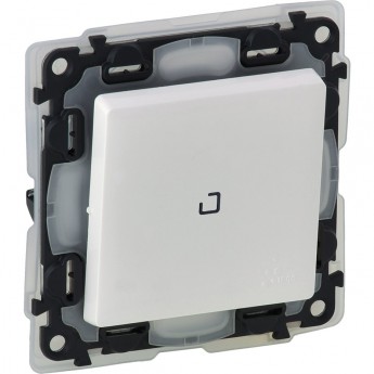 Выключатель LEGRAND Valena LIFE IP44 10АХ 250В с подсветкой с лицевой панелью белый Выключатель LEGRAND Valena LIFE IP44 10АХ 250В с подсветкой с лицевой панелью белый