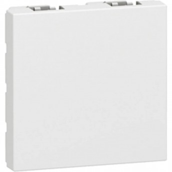 Заглушка LEGRAND Mosaic 2 модуля белая Заглушка LEGRAND Mosaic 2 модуля белая