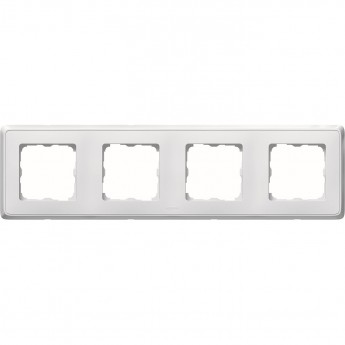 Рамка LEGRAND Cariva 5 постов горизонтальный/вертикальный монтаж белый Рамка LEGRAND Cariva 5 постов горизонтальный/вертикальный монтаж белый