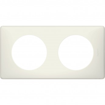 Рамка LEGRAND Celiane 2 поста Белая перкаль Рамка LEGRAND Celiane 2 поста Белая перкаль