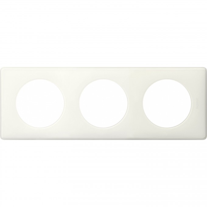 Рамка LEGRAND Celiane 3 поста Белый глянец 066633