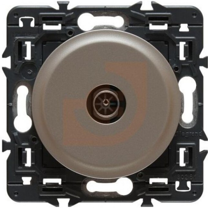 Розетка LEGRAND Celiane TV пр оконечн титан SET-1-067386-04