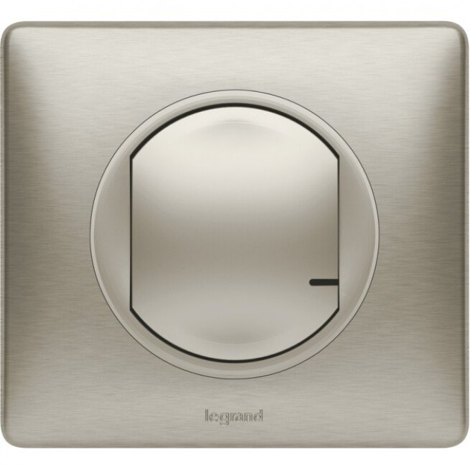 Умный проводной выключатель/светорегулятор LEGRAND Celiane with NETATMO 5-300Вт, титан 67771